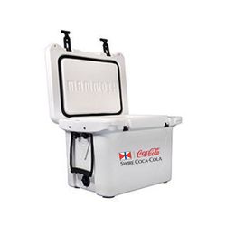 Image of (Min 25) Mammoth Coolers Ranger Rotomolded Coolers, White, Multiple Sizes IMPRINTABLE