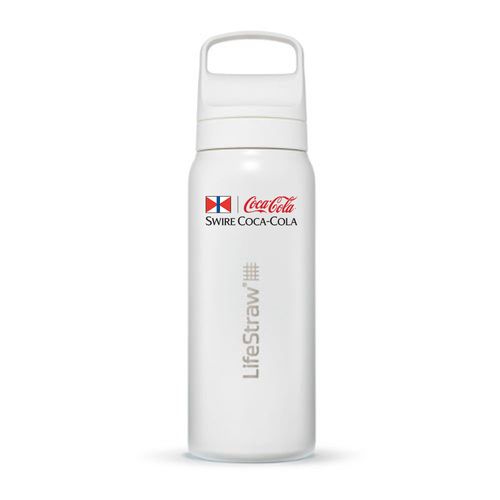 (Min 25) LifeStraw Go 24oz Stainless Steel Filtered Water Bottle IMPRINTABLE image thumbnail