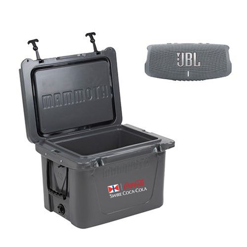 (Min 25) Mammoth Coolers Cooler Bluetooth Speaker Set IMPRINTABLE image thumbnail