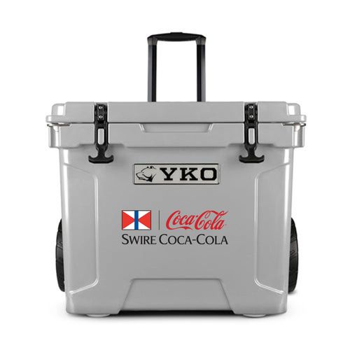 (Min 25) Yukon Outfitters Party Wagon 35qt Wheeled Hard Cooler IMPRINTABLE image thumbnail