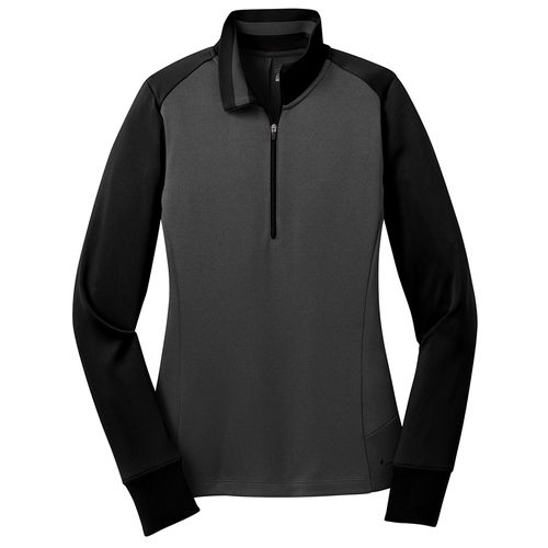  (Min 25) Nike Golf Ladies Dri-FIT 1/2-Zip Cover-Up image thumbnail