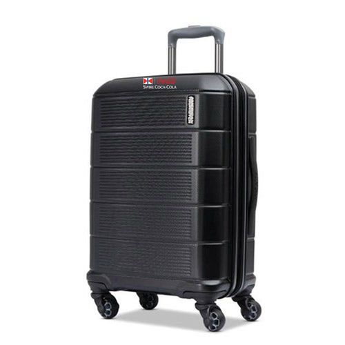 (Min 25) American Tourister Stratum 2.0 20" Spinner Carry On - Jet Black image thumbnail
