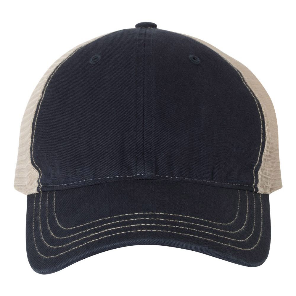 (Min 25) Richardson Garment-Washed Trucker Cap primary image