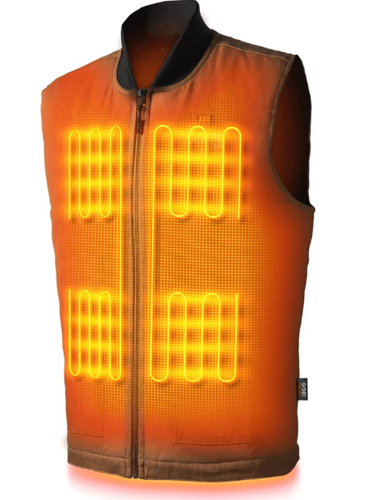 Gobi Ibex Mens Heated Workwear Vest image thumbnail