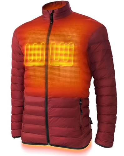 Gobi Wolf Mens Heated Jacket image thumbnail