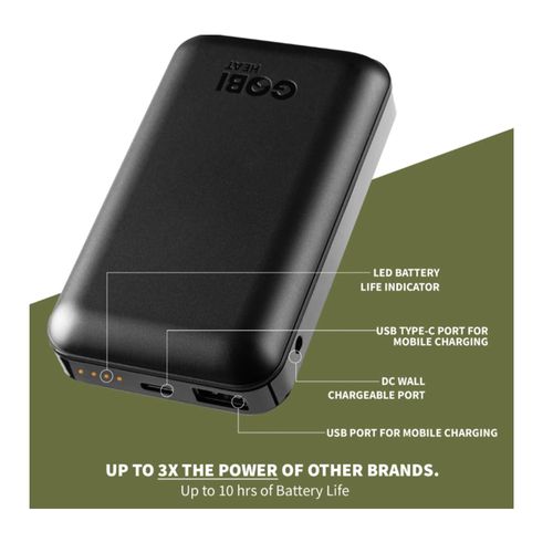 Gobi Ridge Mens Heated Hoodie image thumbnail