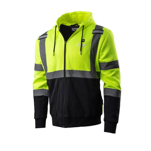 Gobi Beam Men's Workwear Heated High-Vis Hoodie image thumbnail