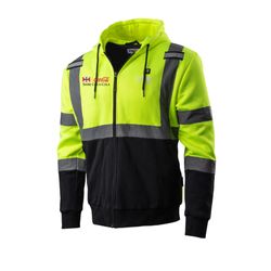 Image of Gobi Beam Men's Workwear Heated High-Vis Hoodie