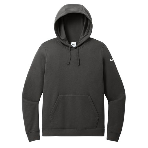 Nike Ladies Club Fleece Sleeve Swoosh Pullover Hoodie image thumbnail