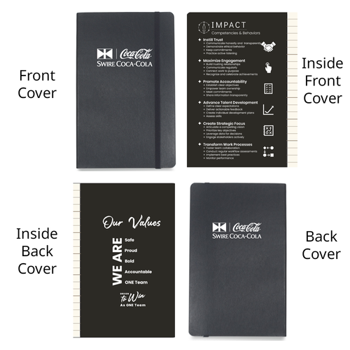 (Min 50) Moleskine Soft Cover Ruled Large Notebook, Black image thumbnail