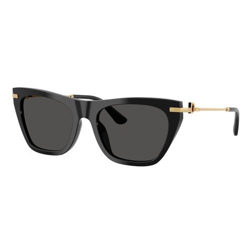 Dolce & Gabbana Womens DG4511 Sunglasses Black/Dark Grey, Size 55 frame image thumbnail