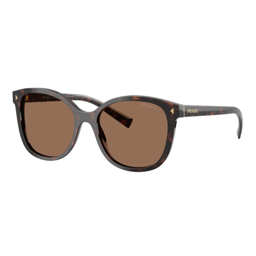 Prada Womens PR 22ZS Sunglasses Tartaruga Radica/Dark Brown, Size 53 frame image thumbnail