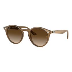 Image of Ray-Ban RB2180 Sunglasses Polished Light Brown/Brown Gradient, Size 49 frame