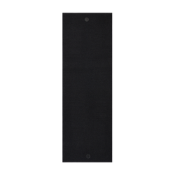 Image of Manduka Yogitoes Hot Yoga Mat Towel Onyx (Black), Standard 71-in