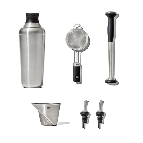 OXO Steel 6-Piece Barware Set  image thumbnail