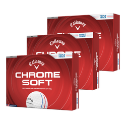 Image of Callaway Chrome Soft 360 Triple Track Golf Balls - Three Dozen
