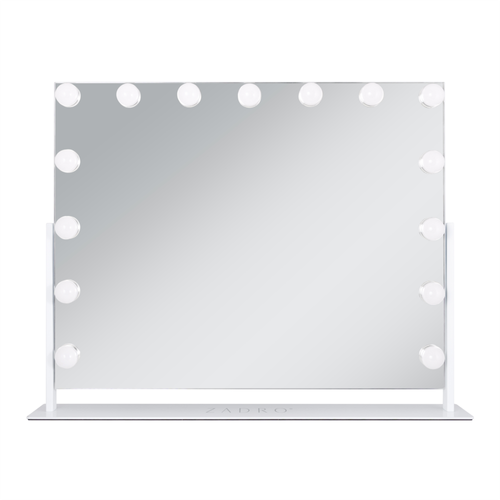 Zadro 15 LED Light Bulb Horizontal Hollywood Makeup Mirror, 25in x 20in image thumbnail