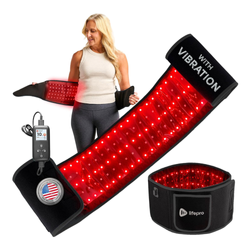 Image of Lifepro AllevaRed Pro Light Therapy Belt Black