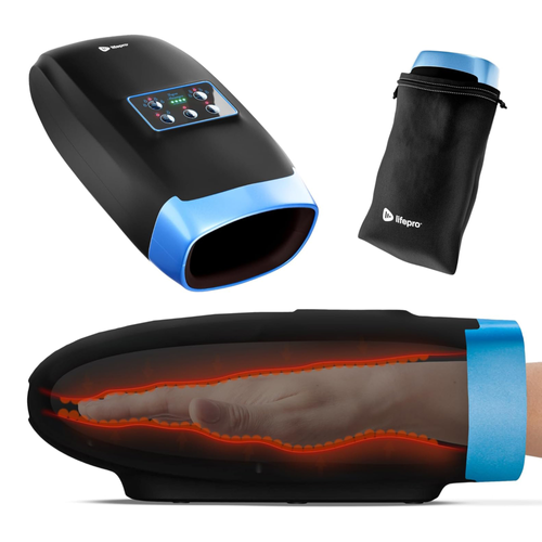 Lifepro Legra Electric Hand Massager Black image thumbnail