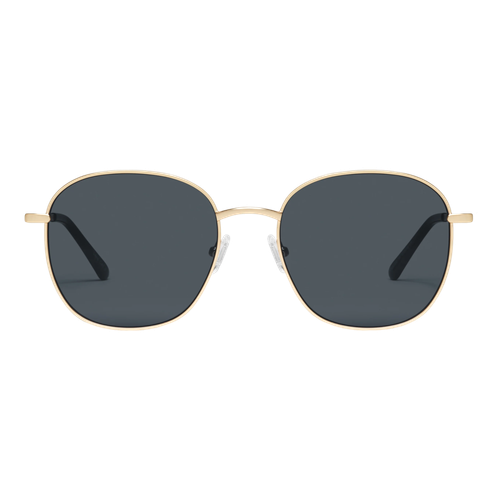 Quay Womens Polarized Jezabell Sunglasses, Gold/Smoke Polarized image thumbnail