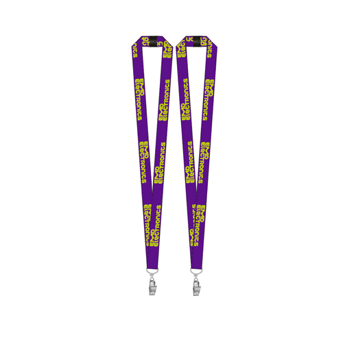 Woven Poly Lanyards w/Safety Release Clip (Bulldog Attachment) image thumbnail Woven Poly Lanyards w/Safety Release Clip (Bulldog Attachment) image thumbnail