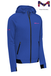 Image of Men's Moisture Wicking Full Zip Hoodie (Decorated on Demand)