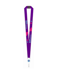 Image of Woven Lanyards w/ Badge Reel (DECORATED ON DEMAND)	