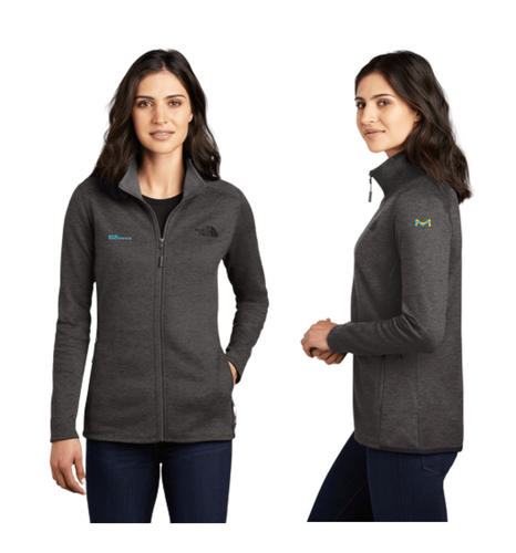Ladies North Face Stretch Fleece Jacket (Decorated on Demand) image thumbnail