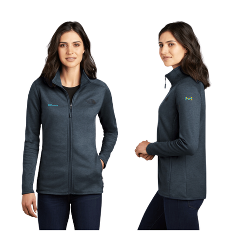 Ladies North Face Stretch Fleece Jacket (Decorated on Demand) image thumbnail