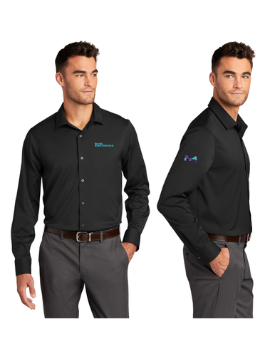 Men's Comfort Stretch Dress Shirt (Decorated on Demand)  image thumbnail