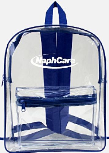 Clear PVC Security Backpack image thumbnail