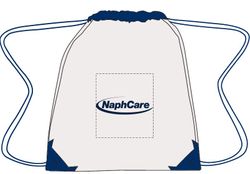 Image of Clear Drawstring Backpack 