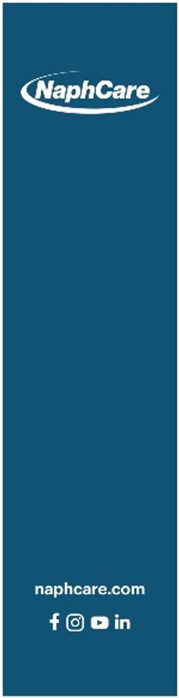 Clinical 2 x 8 Banner All Blue w/Stand & Hardware primary image