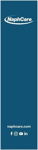 Clinical 2 x 8 Banner All Blue w/Stand & Hardware image thumbnail
