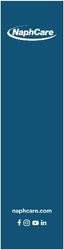 Image of Clinical 2 x 8 Banner All Blue w/Stand & Hardware