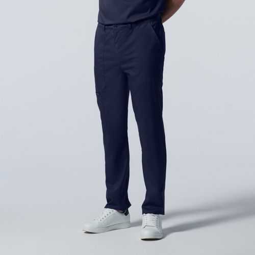 ProFlex Men's Cargo Scrub Pants - True Navy image thumbnail