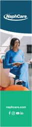 Image of Green Clinical Graphics 2 x 8 Banner - FABRIC ONLY
