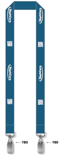 NaphCare QR Lanyard w/ Double Standard Attachment image thumbnail