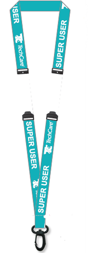 3/4 Super User Lanyard w/ Bulldog Clip image thumbnail
