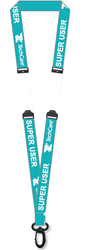 Image of 3/4 Super User Lanyard w/ Bulldog Clip