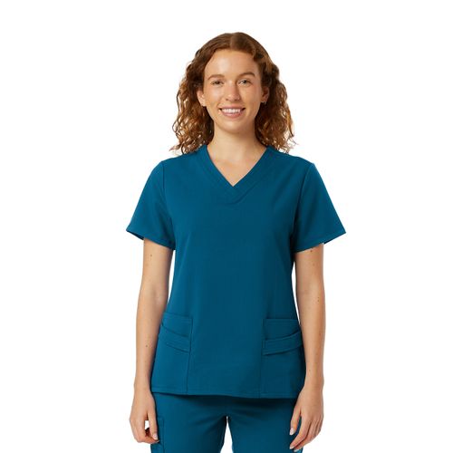 Womens WYND Multi-Pocket Scrub Top image thumbnail