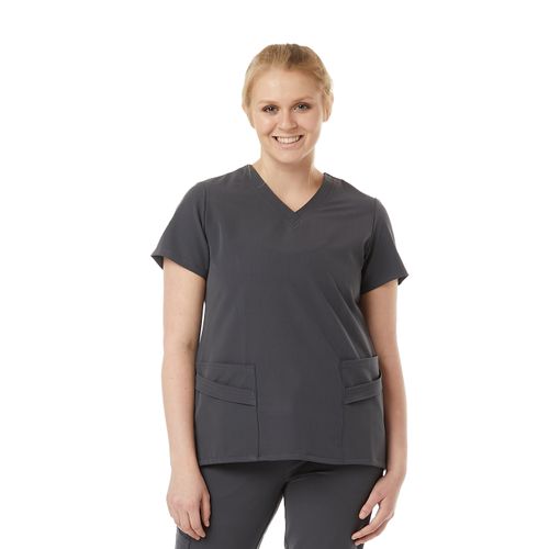 Womens WYND Multi-Pocket Scrub Top image thumbnail