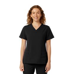 Image of Womens WYND Multi-Pocket Scrub Top