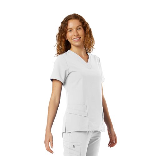Womens WYND Multi-Pocket Scrub Top image thumbnail