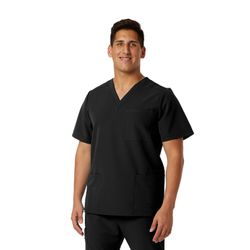 Image of Mens WYND Multi-Pocket Scrub Top