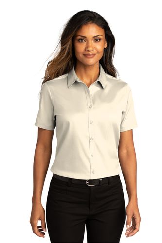 Women's Short Sleeve Twill Shirt  image thumbnail