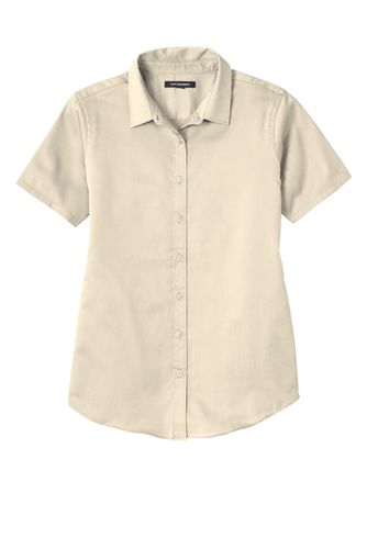 Women's Short Sleeve Twill Shirt  image thumbnail