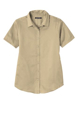 Women's Short Sleeve Twill Shirt  image thumbnail