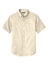 Image of Men's Short Sleeve Twill Shirt