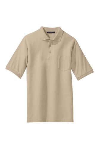 Men's Silk Touch Polo with Pocket image thumbnail